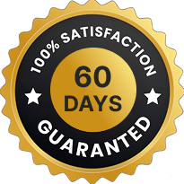 60 day money back guarantee seal